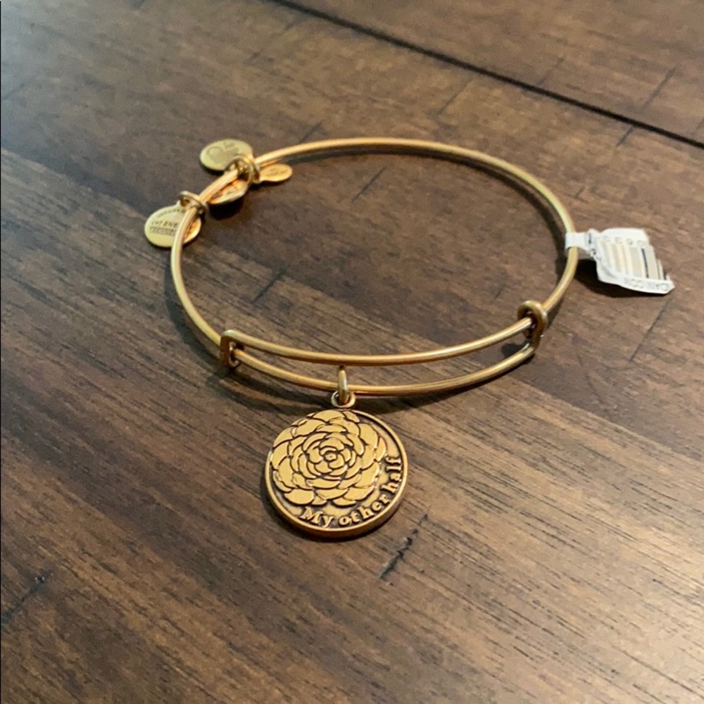 BRAND NEW Alex & Ani My Other Half Gold Bracelet!!